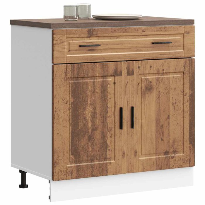 Kitchen Base Cabinet Porto Old Wood Engineered Wood