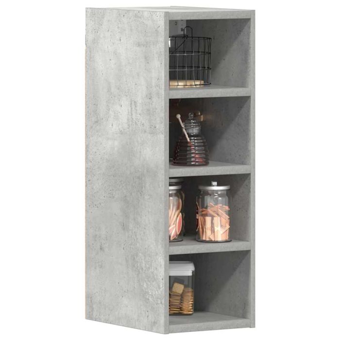 Hanging Cabinet Riga Concrete Grey 20x29.5x60 cm Engineered Wood