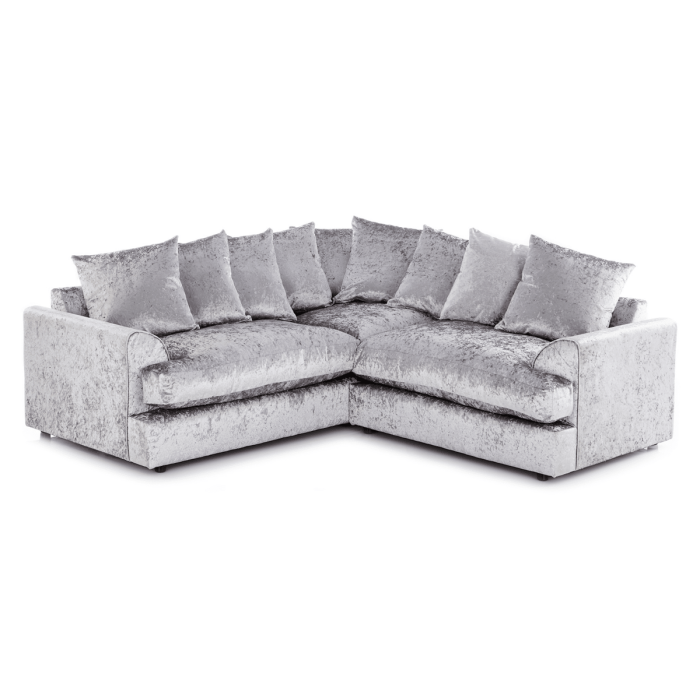 Mercury Ajo Crushed Velvet Corner Sofa