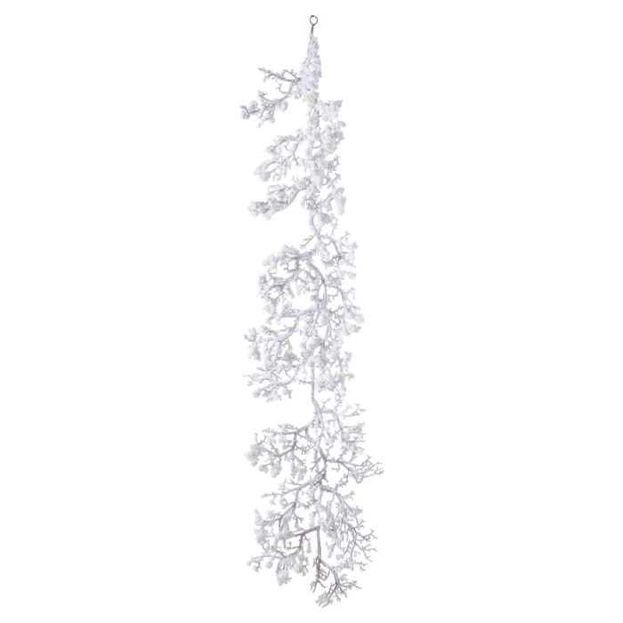 Plastic Snowy Garland
