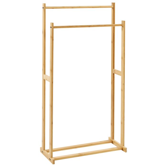 Towel Stand HOBOKEN Bamboo Wood Light Brown