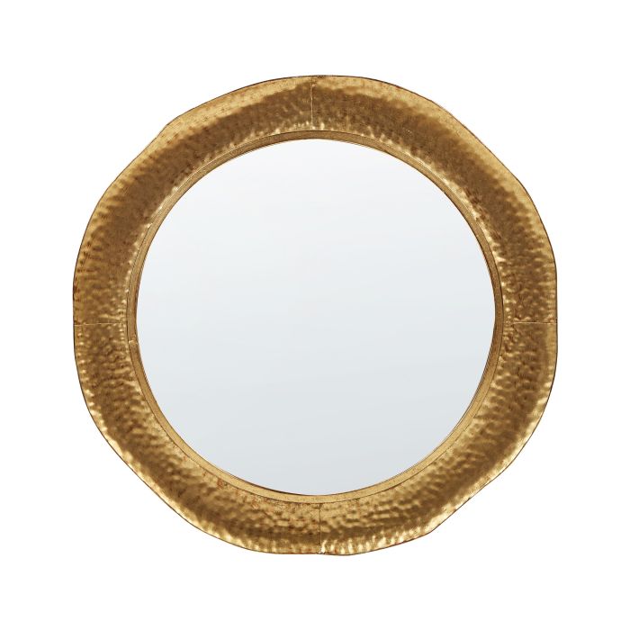 Wall Mirror MERCY 78 cm 78 cm Metal Gold
