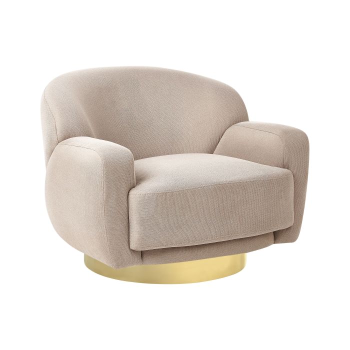 Armchair LEJRE Fabric Taupe