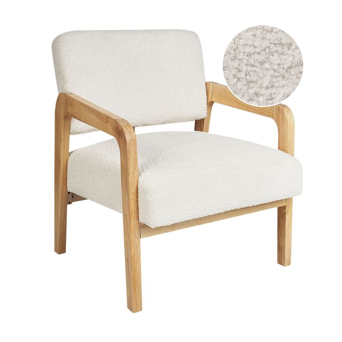 Armchair HJO Boucle Off-White