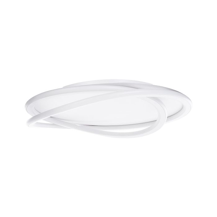 LED Ceiling Lamp LEYLAN With Dimmer White