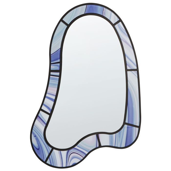 Wall Mirror MONTSEC 49 cm 83 cm Violet