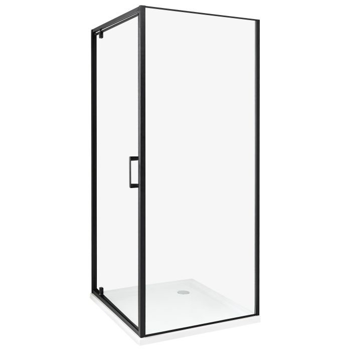 Shower Enclosure DARLI 80 x 80 x 185 cm Black