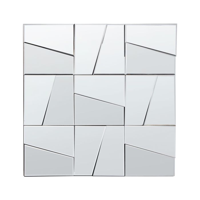 Wall Mirror ANCEMONT 80 cm 80 cm Silver