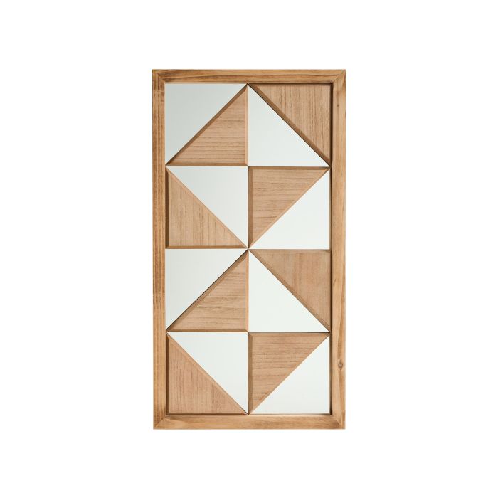 BRANDWELL Wall Decor Fir Wood - Light Brown