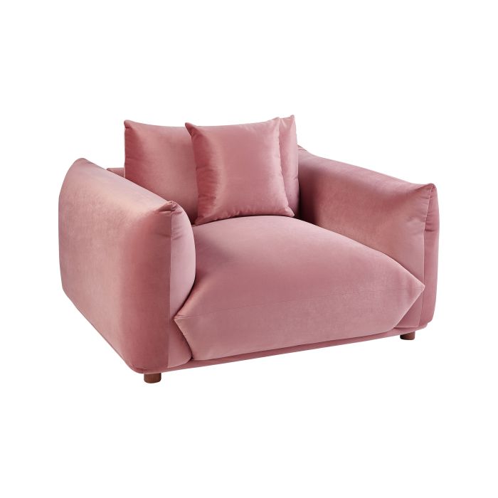 Armchair - LVUOS Velvet Pink