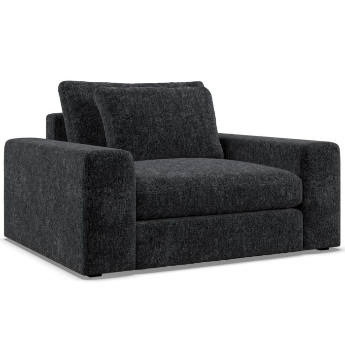 Armchair - SOVA Fabric Black