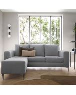 Rocky Reversible Corner Sofa - Cool Grey
