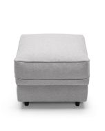Charmaine Footstool - Light Grey