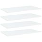 Bookshelf Boards 4 pcs White 60x30x1.5 cm Engineered Wood