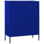 Blue Chest of Drawers - ELROSE Medium Chest  4 Drawers
