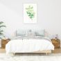 Bedside Cabinets 2 pcs Smoked Oak 40x39x40cm