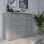 Grey Chest of Drawers - INNISFAIL Medium Chest  4 Drawers