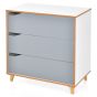 Grey Chest of Drawers - BULAWAYO Medium Chest  3 Drawers