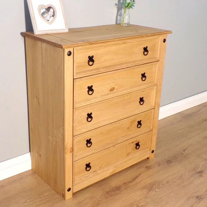 Old Wood Chest of Drawers