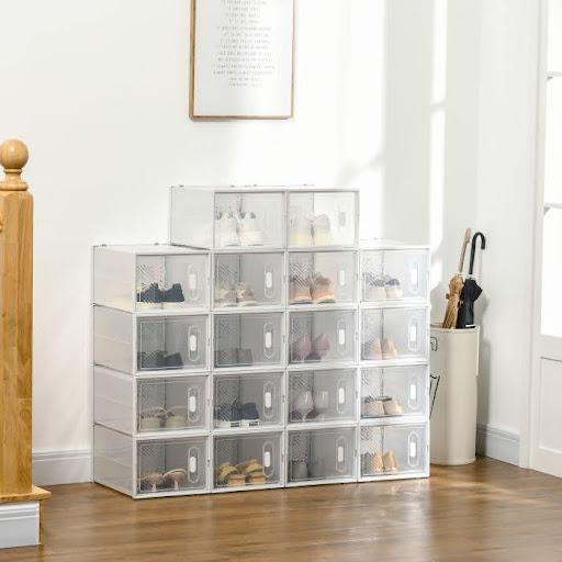 Clear Shoe Box