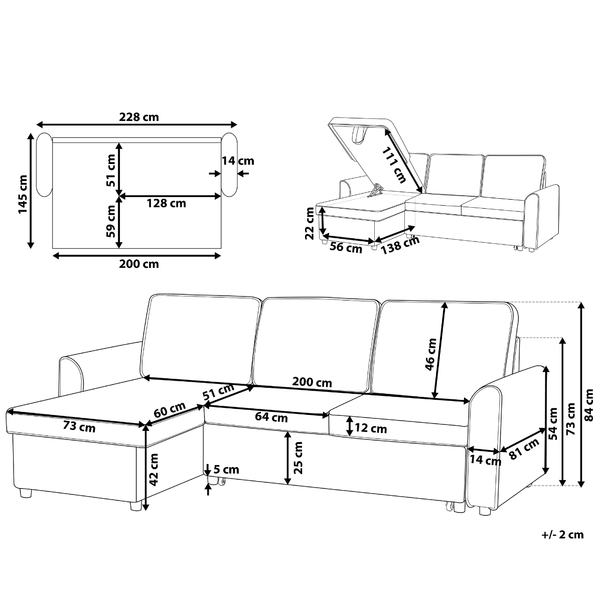 Size and Dimensions
